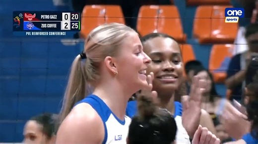 CUPPA EZ-PRESSO ☕️ The ZUS Coffee Thunderbelles build on their franchise-best start, extending their unbeaten run to four wins after sweeping the Petro Gazz Angels in Pool B of the 2025 PVL Reinforced Conference. #PVL2025 #TheHeartOfVolleyball | One Sports