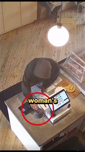 Idiot restaurant robber gets INSTANT KARMA😨. #shorts