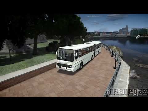 GTA IV Bendy Bus MB Ikarus 280 V2 Crash Testing