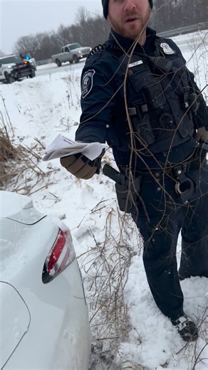 Ⓑⓡⓐⓣⓣⓨ Ⓓⓐⓡⓙⓐⓝⓔⓔ on Instagram: "LETS MAKE OFFICER HILDEN BADGE NUMBER #507 Famous For Being THE BIGGEST DICK OF THE DAY ! Crashed today on I-696 near Haggerty due to solid ice in the left lane. I watched two cars spin and collide in front of me. I took evasive action to avoid further impact and potential injury & I steered into a ditch. Novi PD was on scene first for the initial accident. Despite this, Farmington Hills Officer Hilden (Badge #507) attempted to issue a citation without properly ass