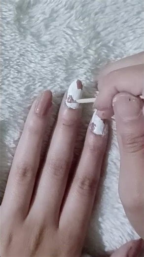 🤎🐆 Brown & White Leopard Print Nail Art | Chic & Trendy DIY Tutorial 💅