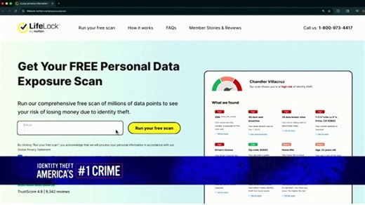 LifeLock TV Spot, 'Most Frequent Crime: New Warning'