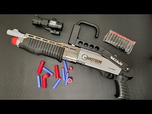 SPAS-12 Shell Ejection Soft Bullet Toy Gun Unboxing 2024