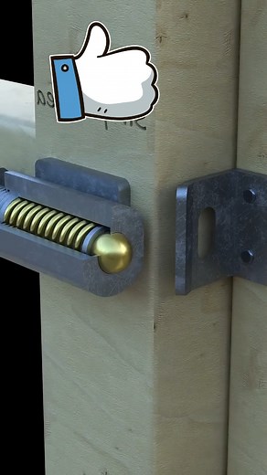 194K views · 683 reactions | DIY ball latch #woodworking #wood #doorlatch #diy #creativedesign #CreativeMaking #doorautolock #homemade #reelsfbシ #fbreelsvideo | Share knowledge with me | Facebook