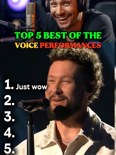 TOP 5 BEST OF THE VOICE PERFORMANCES #top5 #TheVoice #Auditions #performances #singing