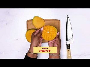 How to Cut a Mango: 3 Easy Ways (Slices, Cubes & Hedgehog)