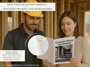 Home Construction Planner: New Build Workbook & Contractor Checklist - Etsy