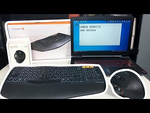 ProtoArc Ergonomic Keyboard & Trackball Mouse Review. Gaming?