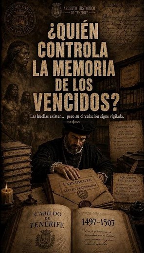 Guanches History – THE SHADOW OF THE ARCHIVES: WHAT WAS HIDDEN?🚫📜 #canaryislands