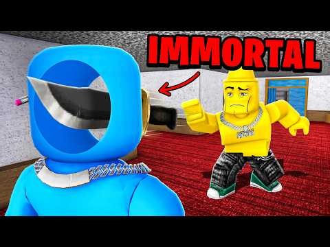 I Added Immortality To Troll My Friend in Murder Mystery 2..