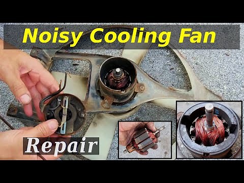Fixing A Noisy Car Radiator Cooling Fan