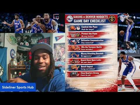 These are the keys to a Sixers win tonight vs Denver.\nCheck the boxes and Philly controls the game.