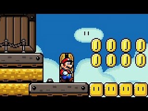 New Super Mario World (SMBX 1.4.4) ''SMW Airship''. HD