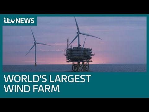 World's largest offshore wind farm generates electricity for the first time | ITV News