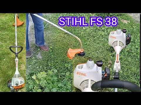 New!! STIHL FS 38 brush cutter, I put it to the test and was pleasantly surprised