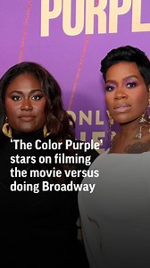 Fantasia Barrino and Danielle Brooks carried their “The Color Purple” characters from Broadway to Hollywood. | AP