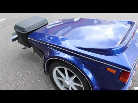 SOLD! 2001 Bushtec Motorcycle Trailer Walk Around "TURBO - 2" Review