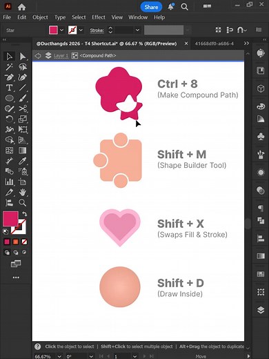 Adobe Illustrator 2026: Pro Keyboard Shortcuts