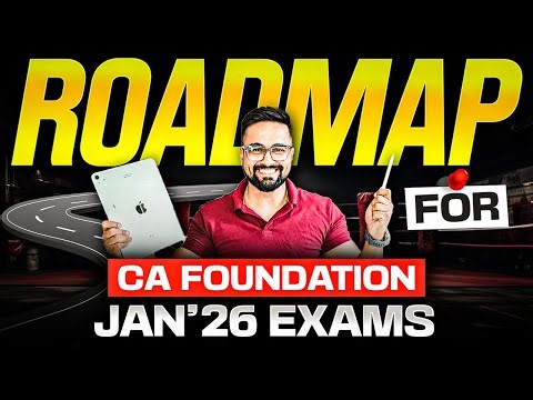 CA Foundation 100 Days Master Strategy for Jan 26 | CA CS Shantam Gupta