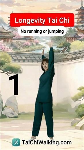 Start Taichi Walking With Me! #taichi #senior #workout #weightloss