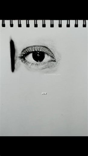 Realistic Eye Sketch 👁️ #drawing #art #eyes #shorts