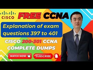 Episode 44 | Free Dumps of CCNA | Explanation of CCNA Exam Questions | CCNA 200-301 Complete