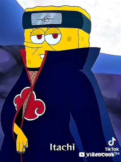 SpongeBob+Akatsuki 😛🥴