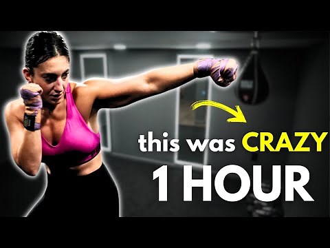 Burn 800 Calories in 1 Hour. Full Body Shadow Boxing (No Jumping, Low Impact Workout).