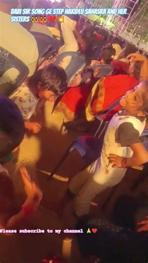 Babi sir Lady song ge step hakidlu sahasra and her sisters 👯‍♀️👯💥👌🥰#arkestra #arkestrasong #dance