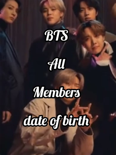 BTS Member Birthdays: Complete List