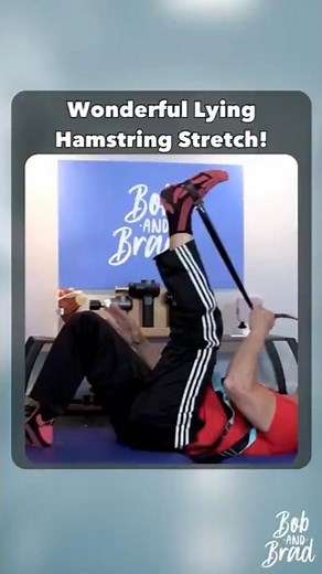Wonderful Lying Hamstring Stretch!