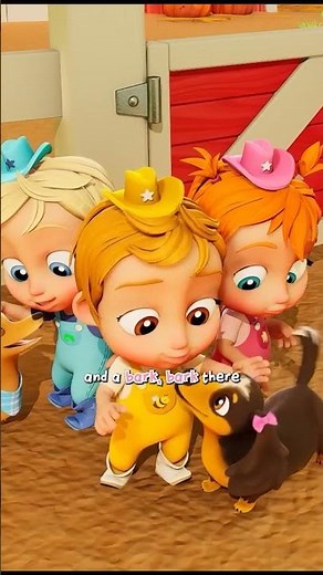 BABY Adley helps out the Old Macdonald FARM!! Niko & Navey gather all the ANiMALS!! #shorts