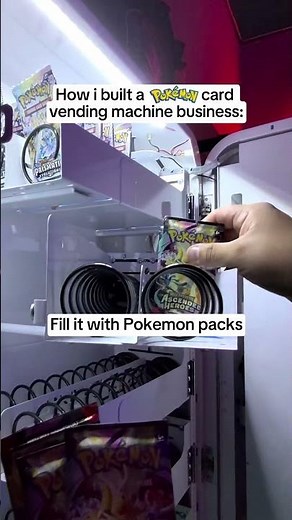 How I Built a Pokemon Card Vending Machine Business in 6 Steps