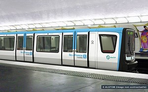 Alstom MP14/MPL16 巴黎/里昂最新地铁测试加速性能