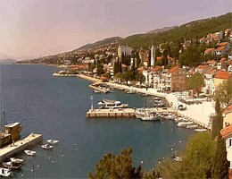 Selce Hafen und Promenade Webcam Live