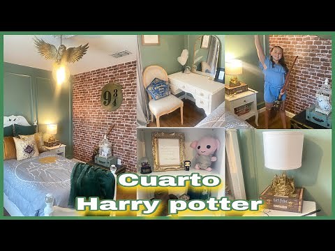 DECORACIÓN DEL CUARTO DE MI HIJA 🧙🏼🚂 HARRY POTTER