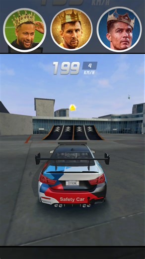 Ronaldo & Messi Car Stunts | Extreme Car Driving Simulator #beamngdrive #usa #shorts #Ronaldo #viral