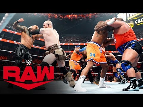An Eight-Man Tag Team Match sets the stage for WrestleMania Showcase: Raw, March 27, 2023