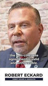 How do you attack non-compete agreements?