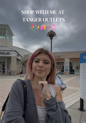 Shop With Me at Tanger Outlets: A Spring Break Adventure