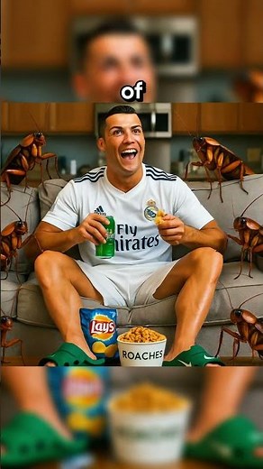 I Live with roaches (Ronaldo's Edition).