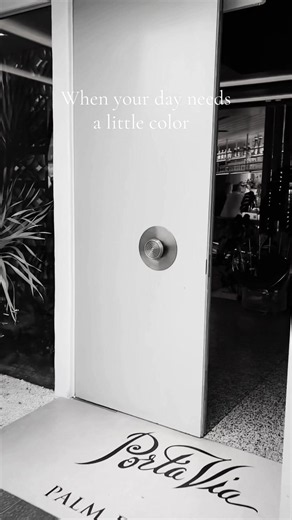 Porta Via Palm Desert restaurant — colorful lunch and El Paseo dining