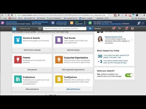 How To Add Credentials To Your LinkedIn Profile