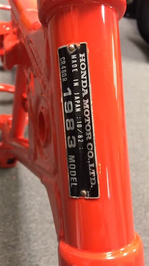 14 reactions | Vintage Honda frame in orangish red. #pristine_powder_coating #prismaticpowders #powderlife #powdercoat #powdercoated #powdercoating #powdercoatitperfectly #rimpowdercoat #rimpowdercoating #custompowdercoat #coloradopowdercoating#castlerockpowdercoating #custompowdercoating #bicycle #denver #denvercolorado #denversbest #denvercoloradopowdercoating #coloradosbest #pristinepowdercoating #cerakote #honda #hondacr | Lee Goldenstein | Facebook