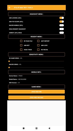 Panel For Mobile FF || Free fire hack New || free Fire panel Ob52 🔥 Antiban FF Max Meta Data File