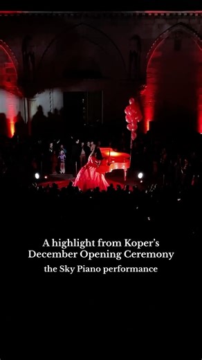 Koper | Capodistria on Instagram: "A magical start into the festive season. ♥️✨🎹🎼 #fantazima #visitkoper #koper"