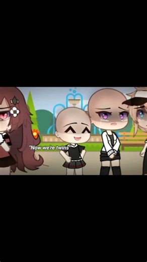 now we're twins Gacha tiktok #shorts #gacha #gachalife #gachaclub #fyp #youtube #meme #viral #tiktok