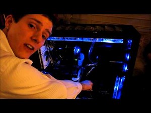 iBuyPower Suite @ CES 2011 Featuring the Erebus Water Cooling Gaming System Linus Tech Tips