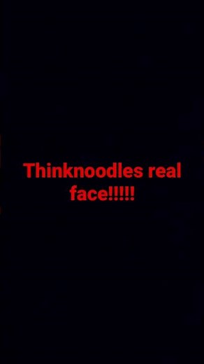 Thinknoodles face reveal!