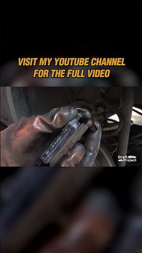 Change or replace your Rear Disc Brake Pads Part 17 #automobile #mechanic #mazda #diy #draftproject